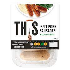 Pack of 'This' isn't pork sausages