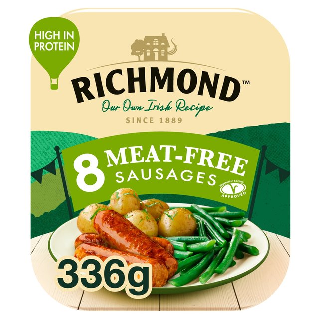 Pack of 8 Richmond Meat Free Sausages